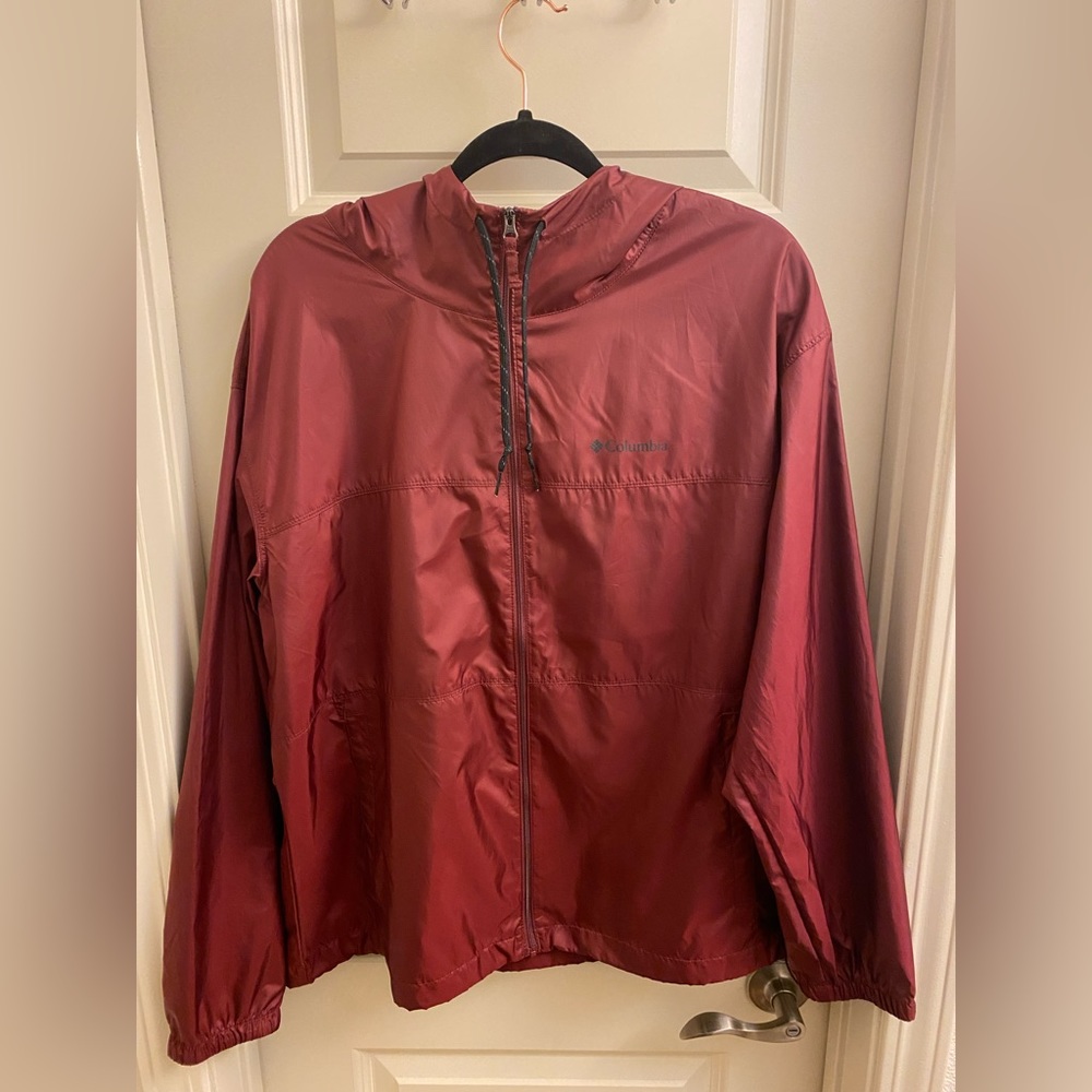 Light Columbia Jacket in Burgundy
